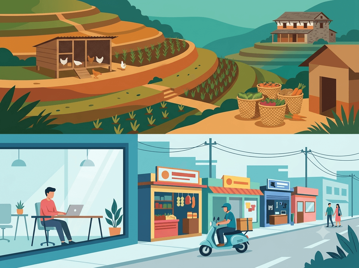 270 Business Ideas for Nepal: Rural vs Urban Opportunities (2026 Guide)